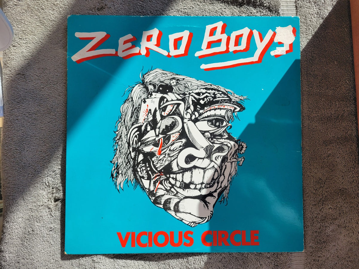 ZERO BOYS VICIOUS CIRCLE  BLUE VINYL