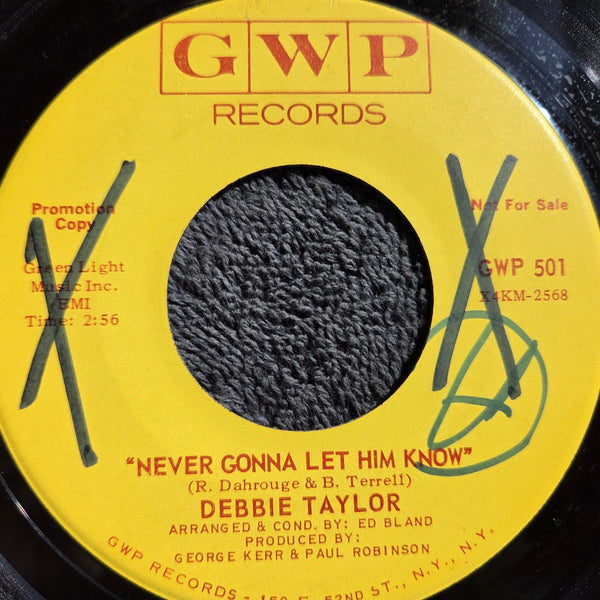 DEBBIE TAYLOR NEVER GONNA LET HIM KNOW PROMO GWP 501 LET'S PROVE THEM WRONG
