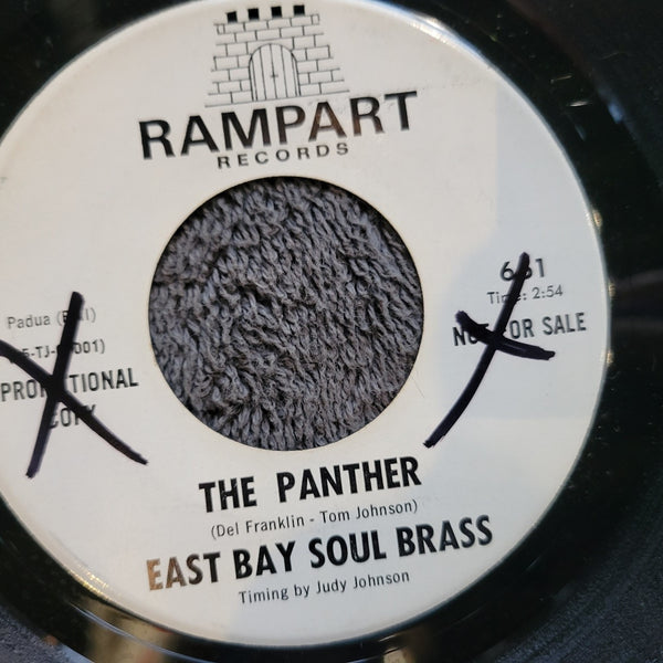 EAST BAY SOUL BRASS THE PANTHER WHITE LABEL PROMO LET'S GO LET'S GO RAMPART 661