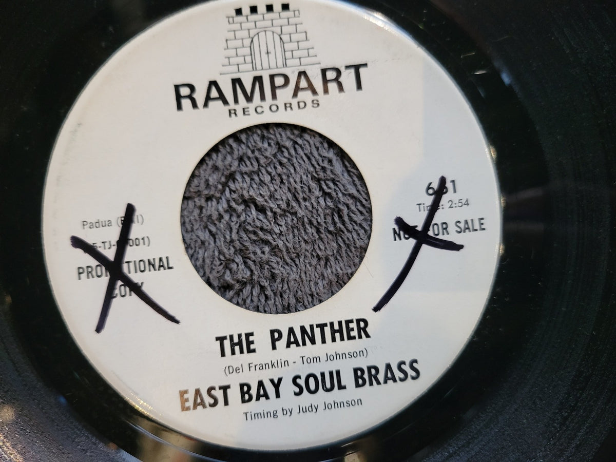 EAST BAY SOUL BRASS THE PANTHER WHITE LABEL PROMO LET'S GO LET'S GO RAMPART 661