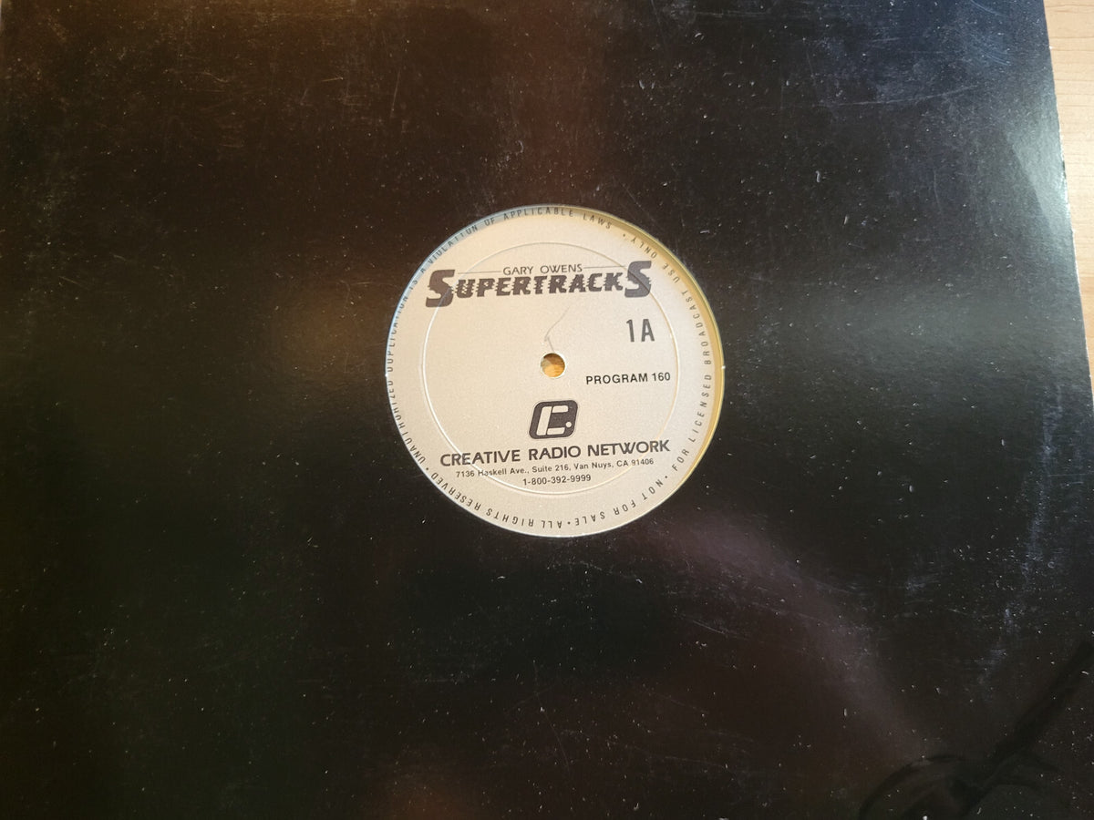 GARY OWENS SUPERTRACKS PROGRAM 160 BEATLES SUPREMES FOUR TOPS