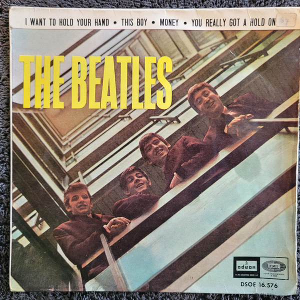 BEATLES I WANT TO HOLD YOUR HAND SPAIN IMPORT PS PICTURE SLEEVE