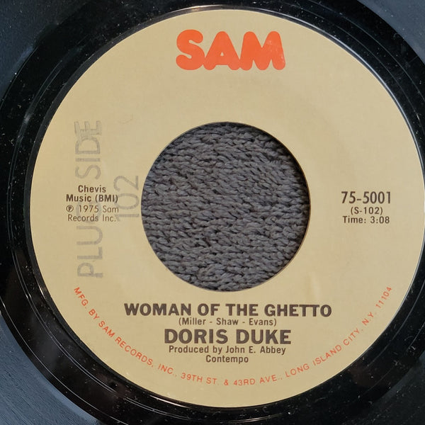 DORIS DUKE WOMAN OF THE GHETTO SAM 75-5001  PROMO