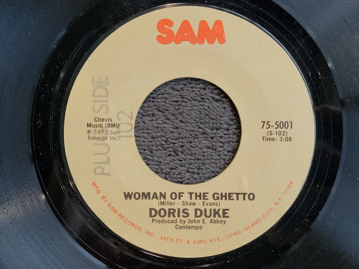 DORIS DUKE WOMAN OF THE GHETTO SAM 75-5001  PROMO
