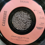 SAXON STRONG ARM OF THE LAW FRENCH IMPORT FRANCE