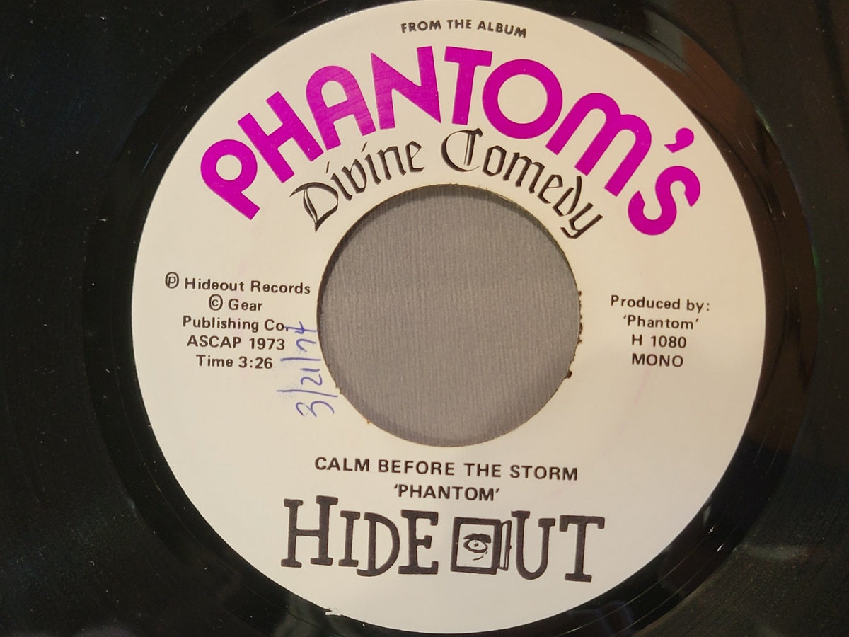 PHANTOM CALM BEFORE THE STORM HIDEOUT MONO PICTURE SLEEVE H 1080