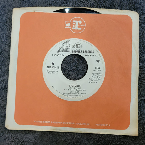 KINKS VICTORIA BRAINWASHED WHITE LABEL PROMO WLP REPRISE 0863