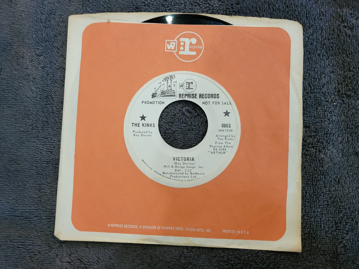 KINKS VICTORIA BRAINWASHED WHITE LABEL PROMO WLP REPRISE 0863