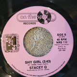 STACEY Q TWO OF HEARTS ON THE SPOT NRS 110 SHY GIRL