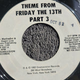 HOT ICE THEME FROM FRIDAY THE 13TH WHITE LABEL PROMO ROCK BOTTOM WLP