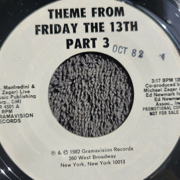 HOT ICE THEME FROM FRIDAY THE 13TH WHITE LABEL PROMO ROCK BOTTOM WLP