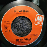 LOS ILLEGALS EL LAY PICTURE SLEEVE EN ESPANOL SPANISH VERSION