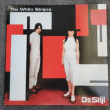 WHITE STRIPES DE STIJL LIMITED EDITION RED WHITE SPLIT VINYL