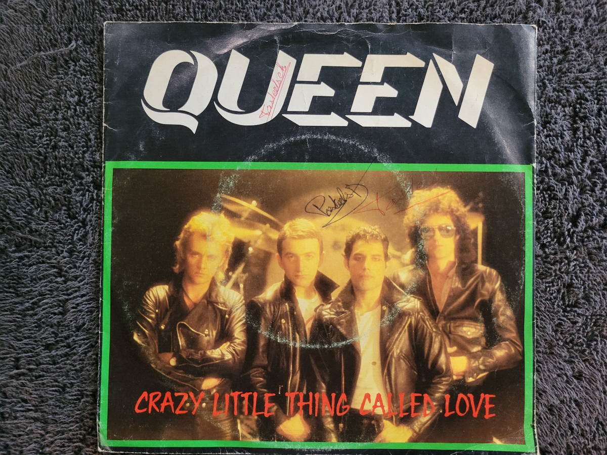 QUEEN  CRAZY LITTLE THING CALLED LOVE WE WILL ROCK YOU IMPORT PS PICTURE SLEEVE