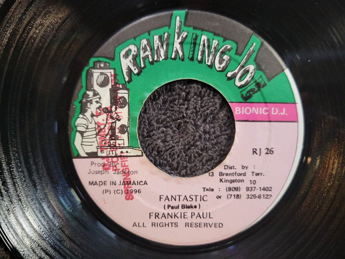 FRANKIE PAUL FANTASTIC JAMAICA IMPORT RANKING JO