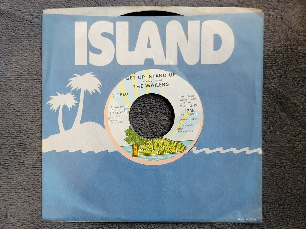 BOB MARLEY PETER TOSH WAILERS GET UP STAND UP SLAVE DRIVER ISLAND 1218