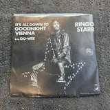 RINGO STARR ITS ALL DOWN TO GOODNIGHT VIENNA MONO PROMO JOHN LENNON APPLE 1882