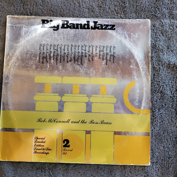 ROB MCCONNELL & THE BOSS BRASS BIG BAND JAZZ 2LP UMBRELLA