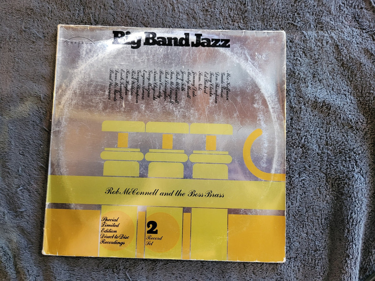 ROB MCCONNELL & THE BOSS BRASS BIG BAND JAZZ 2LP UMBRELLA