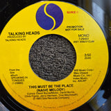 TALKING HEADS THIS MUST BE THE PLACE PROMO MONO PICTURE SLEEVE SIRE 7-29451