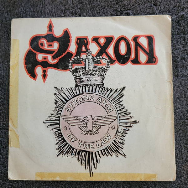 SAXON STRONG ARM OF THE LAW FRENCH IMPORT FRANCE