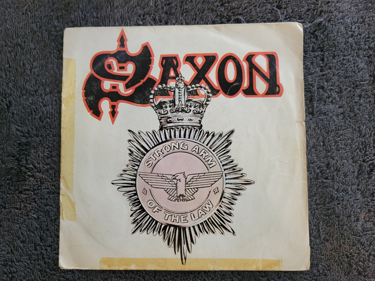 SAXON STRONG ARM OF THE LAW FRENCH IMPORT FRANCE