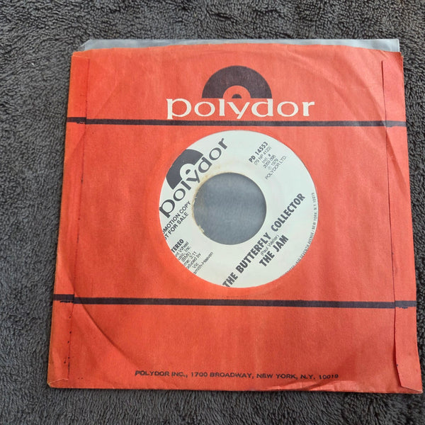 JAM BUTTERFLY COLLECTOR WHITE LABEL PROMO YELLOW VINYL WLP PAUL WELLER PD-14553