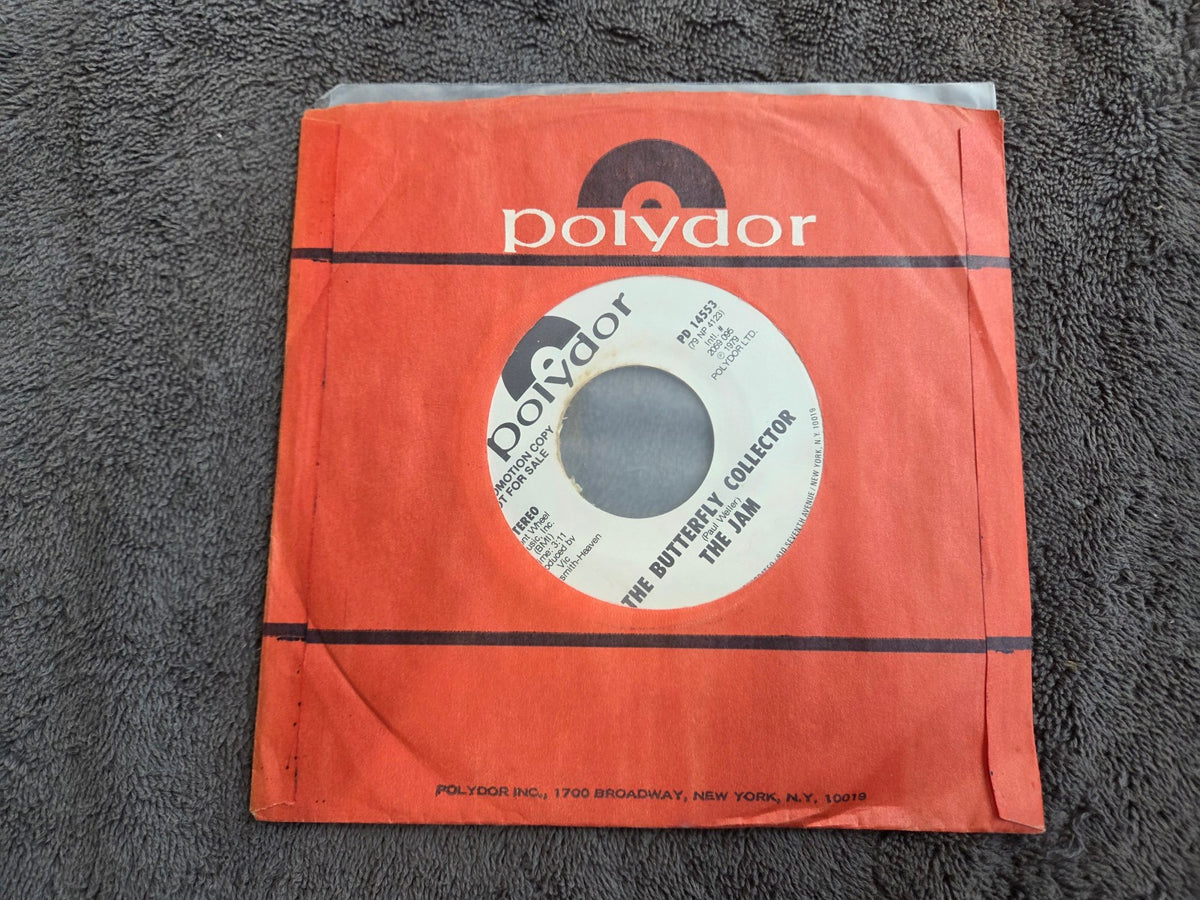 JAM BUTTERFLY COLLECTOR WHITE LABEL PROMO YELLOW VINYL WLP PAUL WELLER PD-14553