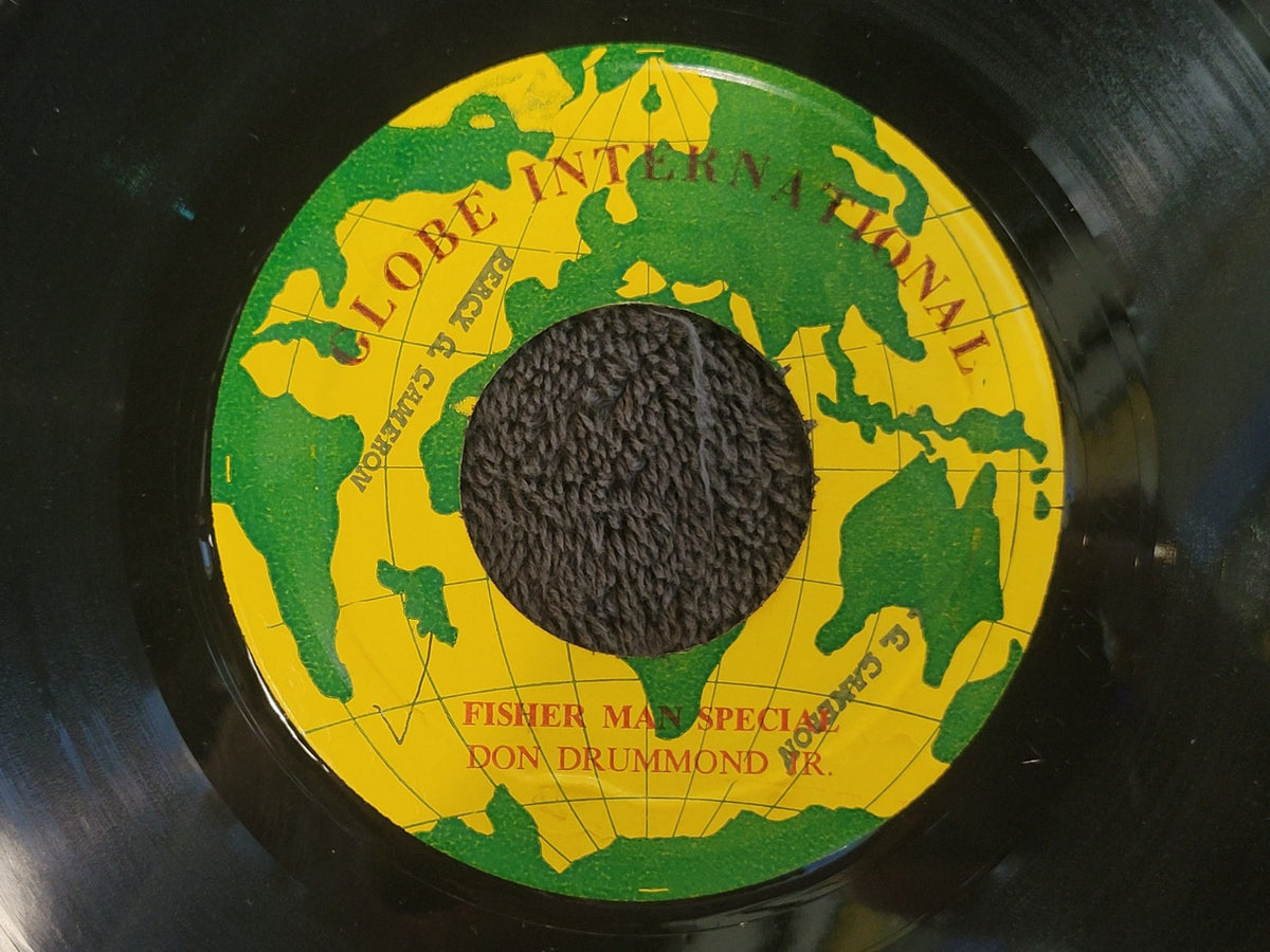 DON DRUMMOND JR FISHER MAN SPECIAL GLOBE INTERNATIONAL IMPORT JAMAICA