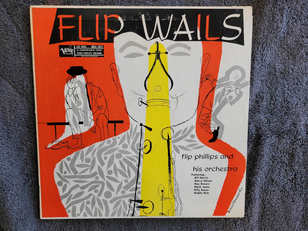 FLIP PHILLIPS FLIP WAILS BUDDY RICH BILL HARRIS RAY BROWN HANK JONES