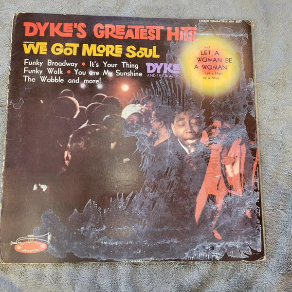 DYKE AND THE BLAZERS DYKE'S GREATEST HITS GATEFOLD ORIGINAL SOUND