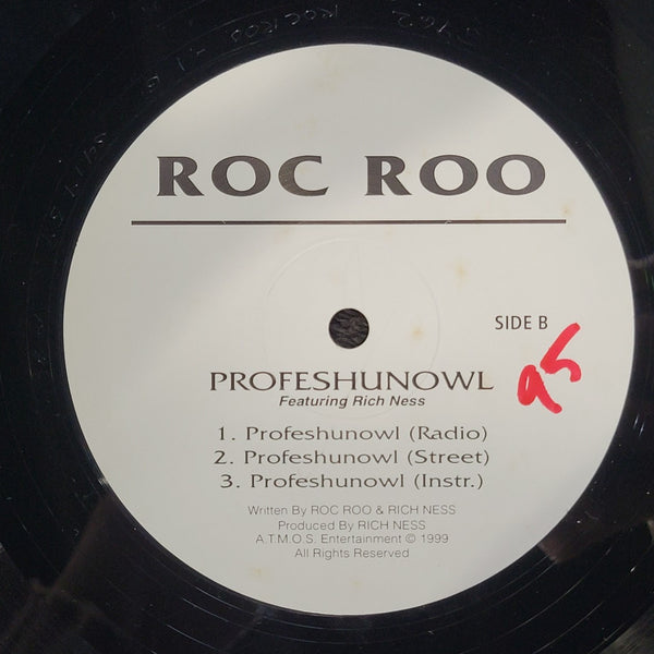 ROC ROO PROFESHUNOWL AUTHENTIC