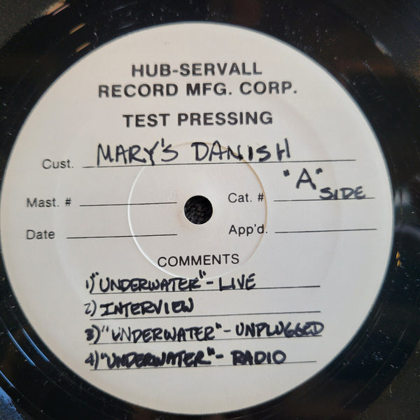 MARYS DANISH UNDERWATER TEST PRESSING HUB-SERVALL SPECIAL NON COMMERCIAL EP