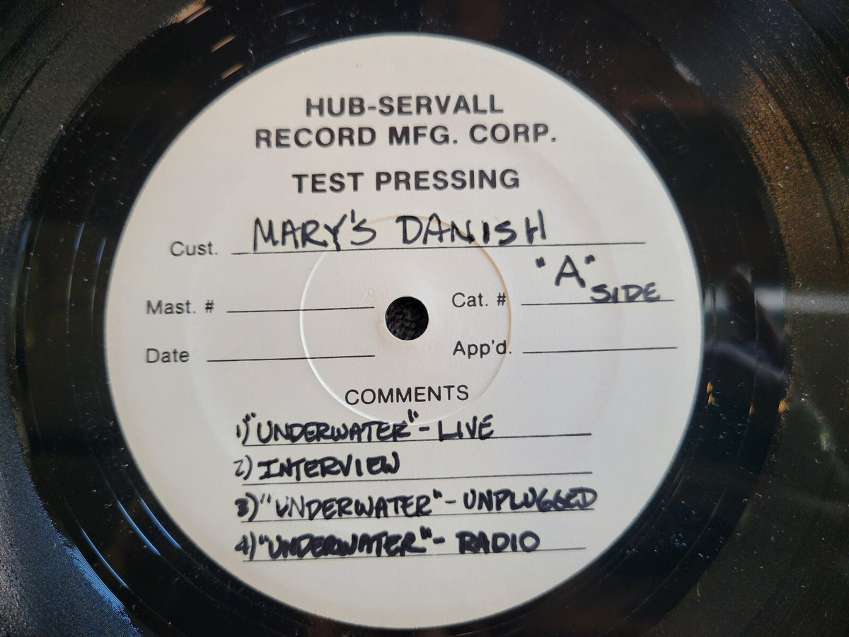 MARYS DANISH UNDERWATER TEST PRESSING HUB-SERVALL SPECIAL NON COMMERCIAL EP
