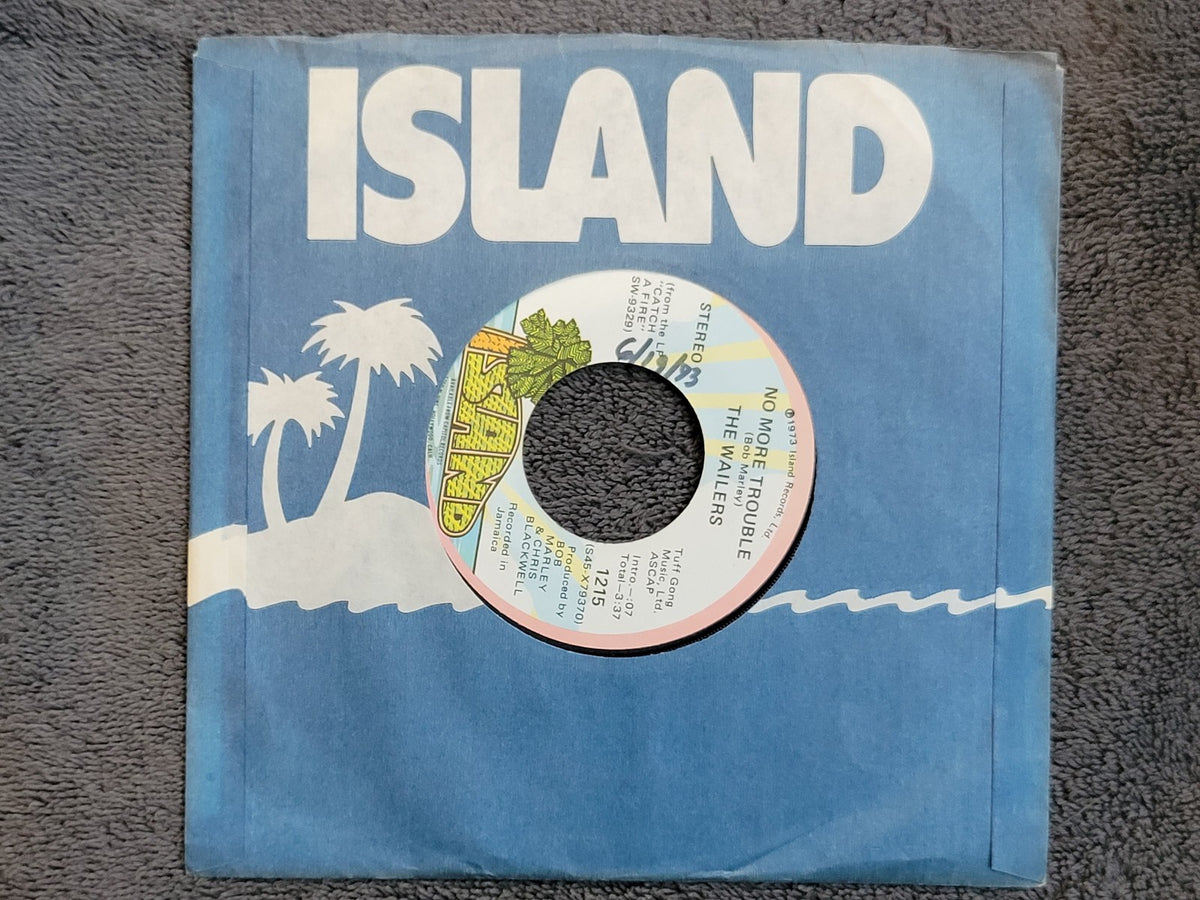 WAILERS CONCRETE JUNGLE NO MORE TROUBLE BOB MARLEY MONO ISLAND 1215