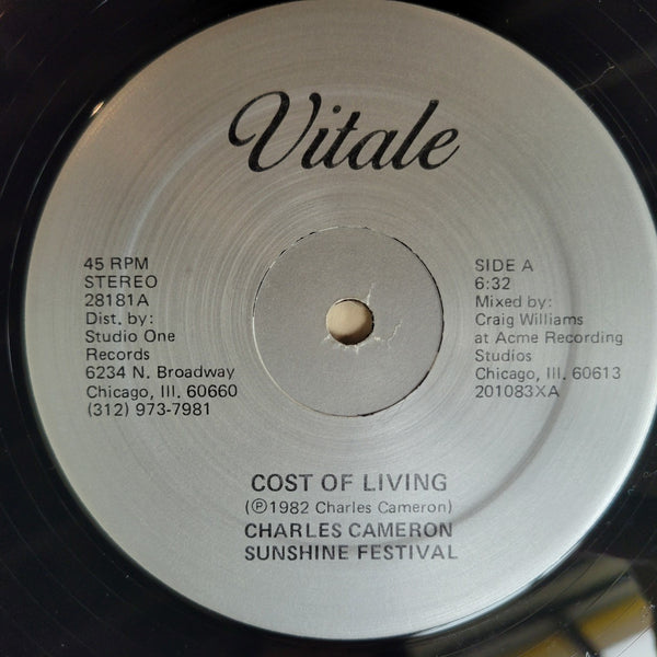 CHARLES CAMERON COST OF LIVING CHARLES CAMERON SUNSHINE FESTIVAL VITALE