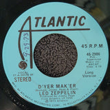 LED ZEPPELIN DYER MAKER LONG VERSION BOTH SIDES PROMO