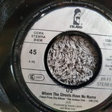 U2 WHERE THE STREETS HAVE NO NAME GER IMPORT BRIAN ENO PS PICTURE SLEEVE