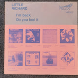 LITTLE RICHARD I'M BACK DO YOU FEEL IT PS PICTURE SLEEVE IMPORT