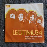 LEGITIMUS 4 PAPAS ON THE BOTTLE / I NEVER WIN IMPORT BELGIUM SUGAR PLUM