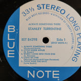 STANLEY TURRENTINE ALWAYS SOMETHING THERE GATEFOLD BLUE NOTE