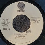 MARSHA HUNT OH NO NOT THE BEAST DAY SOMEBODY TO LOVE WHITE LABEL PROMO VERTIGO