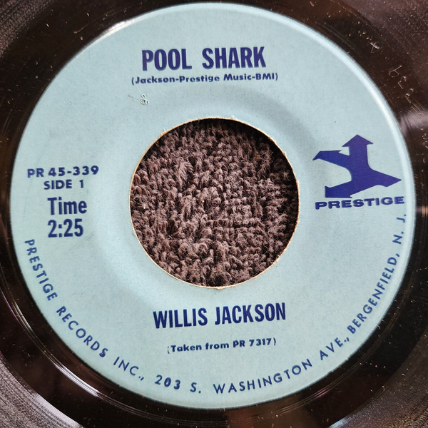 WILLIS JACKSON POOL SHARK MORE GRAVY PRESTIGE