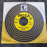 WHO WON'T GET FOOLED AGAIN PROMO I DON'T EVEN KNOW MYSELF DECCA 32846 WHO'S NEXT