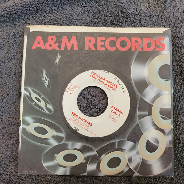 DICKIES BANANA SPLITS WHITE LABEL PROMO SOUNDS OF SILENCE WLP A&M 2241-S