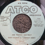 GARY NUMAN & TUBEAWAY ARMY ARE FRIENDS ELECTRIC WHITE LABEL PROMO ELECTRIC? MONO
