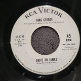 KING GEORGE I'M GONNA BE SOMEBODY SOMEDAY DRIVE ON JAMES PROMO 47-8743