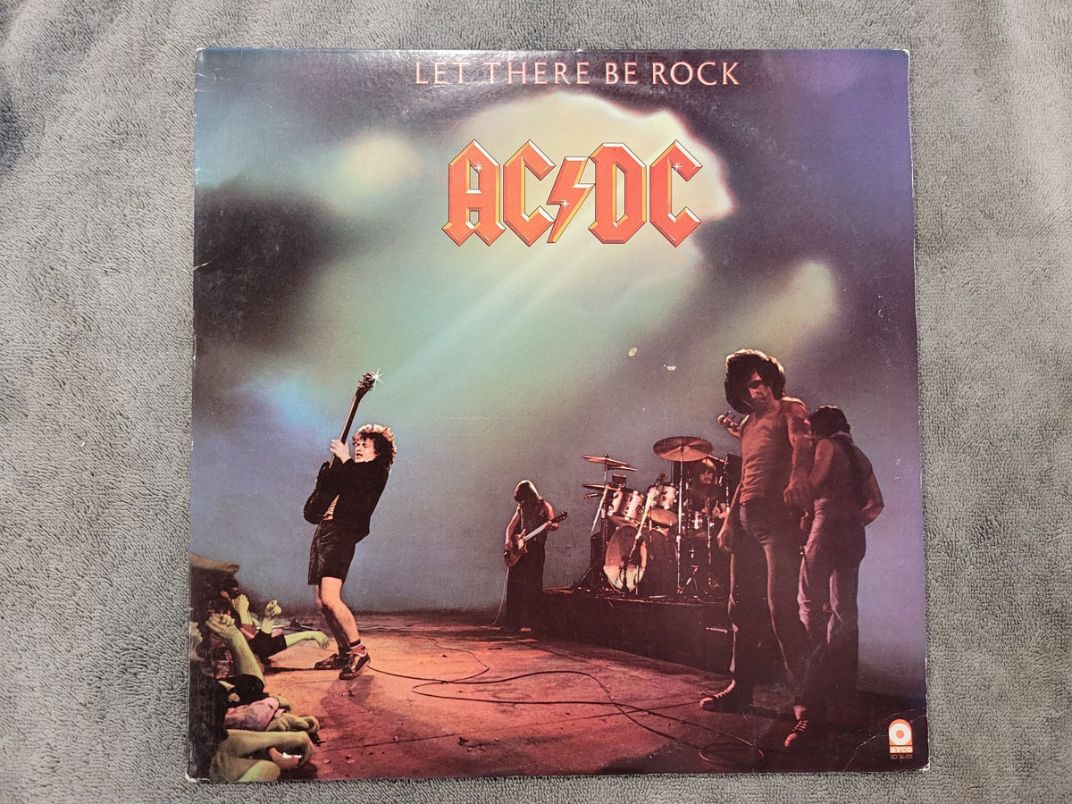 AC/DC LET THERE BE ROCK FIRST PRESSING ATCO SD 36-151