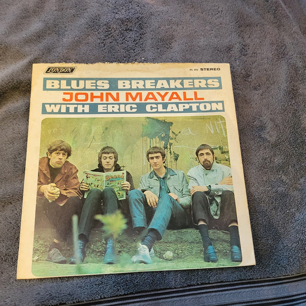 BLUES BREAKERS JOHN MAYALL WITH ERIC CLAPTON 1967 LONDON PS 492 BLUESBREAKERS