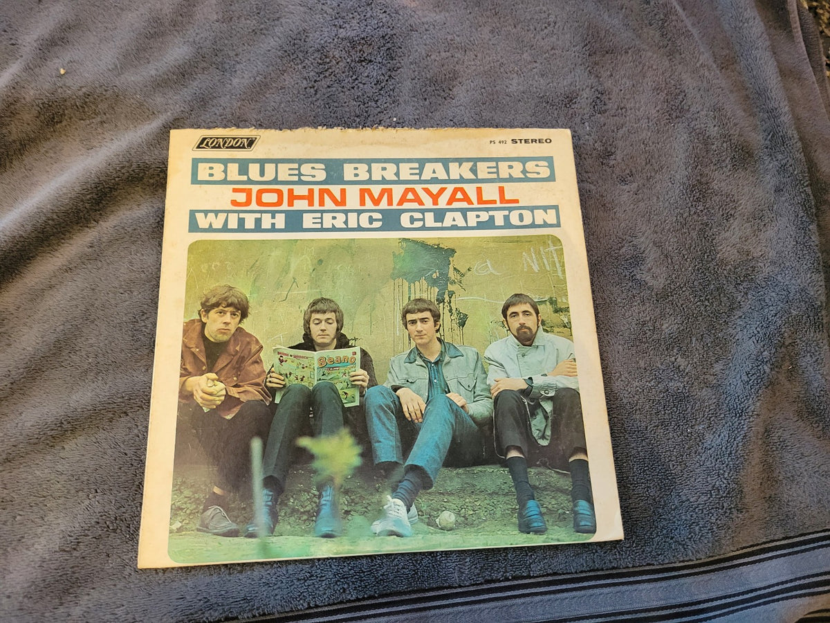 BLUES BREAKERS JOHN MAYALL WITH ERIC CLAPTON 1967 LONDON PS 492 BLUESBREAKERS